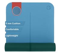 Manduka Begin Tapis de yoga et pilates Unisexe Bleu 172 cm