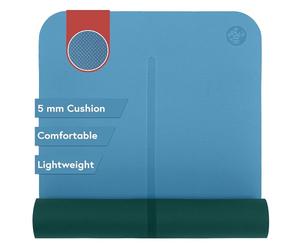 Manduka Begin Tapis de yoga et pilates Unisexe Bleu 172 cm