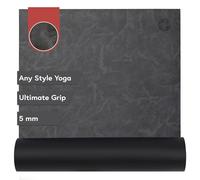 Manduka GRP Adapt Tapis de yoga de 180,3 cm - 5 mm | Adhérence ultime | Prêt pour tout style de yoga | 180,3 x 61 cm | Noir marbré