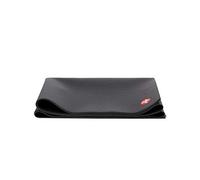 Manduka Pro Travel Tapis de Yoga de Voyage 2,5 mm d'épaisseur, léger, antidérapant, Non Toxique, respectueux de l'environnement - 180 cm Black