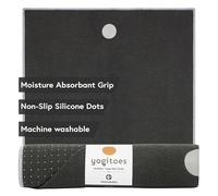 Manduka Yogitoes Serviette de Tapis de Yoga, Serviette de Sport antidérapante en Microfibre pour Hot Yoga, Pilates, Exercices, récupération et Gestion de la Transpiration, 180 cm