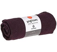 Manduka Yogitoes Serviette de Yoga pour Tapis, antidérapante et à séchage Rapide pour Yoga Chaud avec Fond en Caoutchouc à Pois, Fine et légère, 40,6 cm, Plaisir