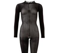 Mandy Mystery Fullbody Ouvert en Résille Noir Taille XL-XXL
