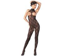 Mandy Mystery line - Justaucorps seins découverts - Noir - S-L