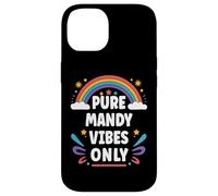 Mandy Vibes Only Cute Retro Girls Mandy Name Coque pour iPhone 14