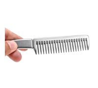 Mane à Cheval et Brosse à Queue, Peigne de Curry pour Crinière de Cheval et Queue Peigne à Chevaux en Métal Curry pour pour Nettoyer Les Cheveux Enlevant des Nœuds de sous-Couche Lâches (6,5