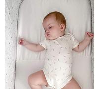 Mane by TIM & TAM Drap-housse en satin et coton bio pour protéger les cheveux délicats et la peau contre la calvitie, les cheveux secs et l'eczéma