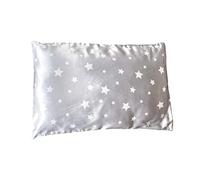 Mane by Tim & Tam Taie d'oreiller en satin pour enfant Motif étoiles grises