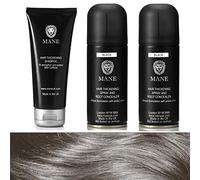 Mane Spray Épaississant/Retouche Racines 100 ml (Black) et Mane Shampooing Épaississant (format voyage)