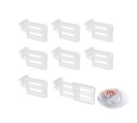 MaNeaz 10 Pièces Accessoires Frigo Accessoire Frigo Séparateurs De Réfrigérateur De Réfrigérateur De Cuisine Diviseur De Réfrigérateur Répartiteurs D'Espace Pour Les Fournitures De Cuisine Et Domicile