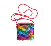 MaNeaz 13 * 11.5cm Sac à bandoulière à paillettes Accessoire de fête à thème, Carnaval, Femme