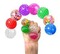 MaNeaz 8 Pièces Anti Stress Enfant Balle Anti Stress Boule Anti Stress Enfant Boules Anti-Stress Boules Sensorielles Fidget Pour Se Décompresser Et Se Concentrer(Couleur Aléatoire)