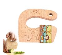 MaNeaz Motif De Cerf Couteau En Bois Pour Enfants Formes Mignonnes Couteau Cuisine Enfant Ustensiles De Cuisine Enfant Coupe Legumes Pour Couper Et Cuire Des Fruits Ou Légumes