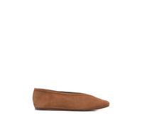 Manebí - Camille Suede Ballerina - Femme - Chaussures - Brun - Taille: 38 EU