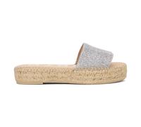 Manebí - Ciabatta Platform with Strap - Femme - Chaussures - Gris - Taille: 40 EU