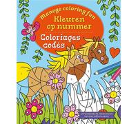 Manege Coloring Fun - Coloriages codés - Petra Theissen - Chantecler - broché - Document jeunesse