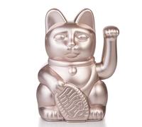 Maneki neko Chat porte-bonheur à bras mobile, Plastique, Moonlight, ca. 15 x 10,5 cm