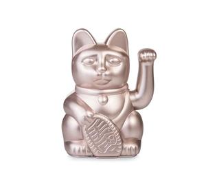 Maneki neko Chat porte-bonheur à bras mobile, Plastique, Moonlight, ca. 15 x 10,5 cm