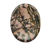 Manekieko Pierre Naturelle De Soin De Pouce De Cristal De Béryl,Traitement Relaxant De Pression Reiki Cristal Sac Palmstone