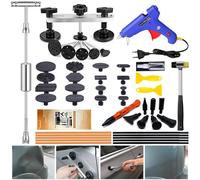 Manelord Ventouse Carrosserie et Kit Debosselage sans Peinture avec Pistolet à Colle, Debosselage Carrosserie, pour Voiture, Réfrigérateur, Moto Corps, Porte