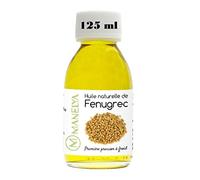 manelya Huile de Fenugrec 100% Naturelle/Pure 125 ml