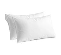 MANEMI Lot de 2 taies d'oreiller 70 cm - Taie d'oreiller 45 x 70 cm, polyester respirant et doux avec fermeture éclair