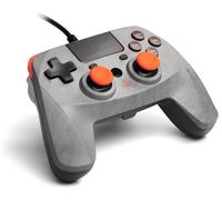 Manette 4s Rock Filaire Ps4 Et Ps3 Snakebyte Grise Et Orange