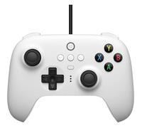 Manette 8bitdo Ultimate filaire pour Switch, PC et Android - Blanc
