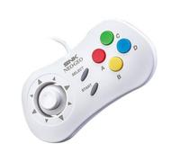 Manette blanche SNK pour Mini borne Console Rétro NEO GEO SNK - NEUF