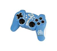 manette bleue Olympique de Marseille compatible PS3 et PC