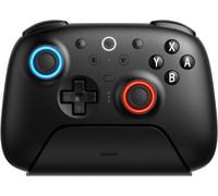 8BitDo Ultimate 2 Bluetooth Controller for Switch & Windows PC, Switch Pro Controller with TMR Joysticks, Switchable Hall Effect/Tactile Triggers, Vibration and Motion Control, RGB Fire Ring, Black