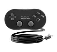 Manette classique valable pour Nintendo Wii couleur noir, manette classique, manette de jeu