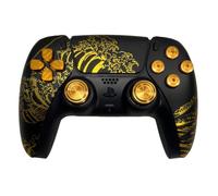 Manette Clever Golden Kanagawa Wave Custom (compatible PS5)