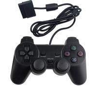 Manette Compatible Playstation 2 Ps1 Ps2 Double Shock 2 Noire