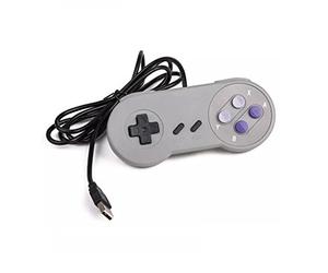 Manette compatible SNES (Super Nes) version US - contrôleur pour PC MAC via USB