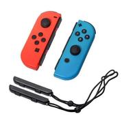 Manette Contrôleurs de jeu Joy-Con Gamepad marque Qumox + 2 Dragonne compatible pour Nintendo Switch Console