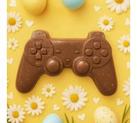 Manette croquante de Pâques - Chocolat Lait éclats de noisettes caramélisées Chocodic - Chocolat de Pâques Artisanal Printemps Gourmandises