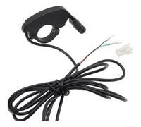 Manette d'accélérateur au pouce, contrôleur de vitesse pour guidon de 22 mm, interrupteur de vélo électrique, contrôle précis de la vitesse, ABS résistant à l'usure, scooter de vélo électrique (A)