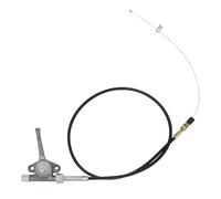 Manette d'accélérateur manuel pour motobineuse tondeuse motoculteur tracteur débroussailleuse moissonneuse levier distributeur hydraulique cable de commande moteur bateau (Longueur du fil 0.8m)