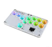 Manette d'arcades sans levier, contrôleur sans levier avec Hot Swap et SOCD pour PC, Switch, pour PS3, et pour PS4 Street Fighters Fighters Fighting Games