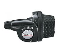 Manette de changement de vitesse rotative Shimano Nexus Revoshift platine 3S - Noir - Vélo loisir