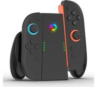 Manette de Charge pour Switch 2,Chargeur Joy Con 2 Magnétique Poignée confort Joy-Con pour Switch 2 Design Ergonomique Poignée de Confort Compatible avec Switch2 Console Joy-Cons Controller