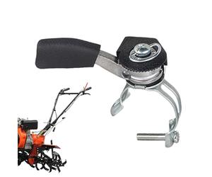 Manette De Commande D'Accélération - Poignée À Levier De Commande D'Accélérateur Pouce,Accessoire pour Micro-Motobineuse et Tondeuse avec Pièces d'Assemblage