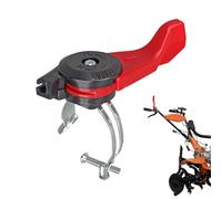 Manette de Commande de Câble d'Accélérateur,Levier d'Accélérateur à Poussoir pour Guidon de Motoculteur | Accessoire pour Micro-Motobineuse et Tondeuse avec Pièces d'Assemblage