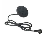 Manette de Commande Manuelle Ronde Noire, Bouton Unique 5a | Abs, Tête Coudée 90 Degrés, Remplacement pour Fauteuils Inclinables, Contrôle Industriel et Mobilier Réglable