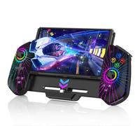 Manette de commutateur avec joystick Hall pour Nintendo Switch/OLED, télécommande filaire Switch Pro avec Turbo/4 fente de jeu/double moteur, joypad de rechange pour manette Nintendo Switch