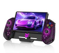 Manette de commutateur avec LED et joystick Hall pour Nintendo Switch/OLED, commutateur filaire monobloc avec turbo/4 fente de jeu/vibration, contrôleur de joypad portable pour Nintendo Switch