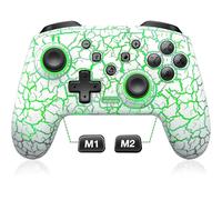 Manette de commutation sans fil pour Nintendo Switch/Lite/OLED, contrôleur de commutateur avec sensation tactile de souris sur les boutons arrière, contrôleur Switch Pro supplémentaire avec réveil,