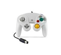 Manette GENERIQUE Manette de contrôleur NGC filaire pour Nintendo GameCube GC Wii U Blanc