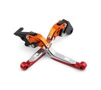Manette De Frein Leviers De Frein Et D'embrayage Pour Suzuki GSXR 600 750 1000 GSXR600 GSXR750 GSXR1000(Orange2)